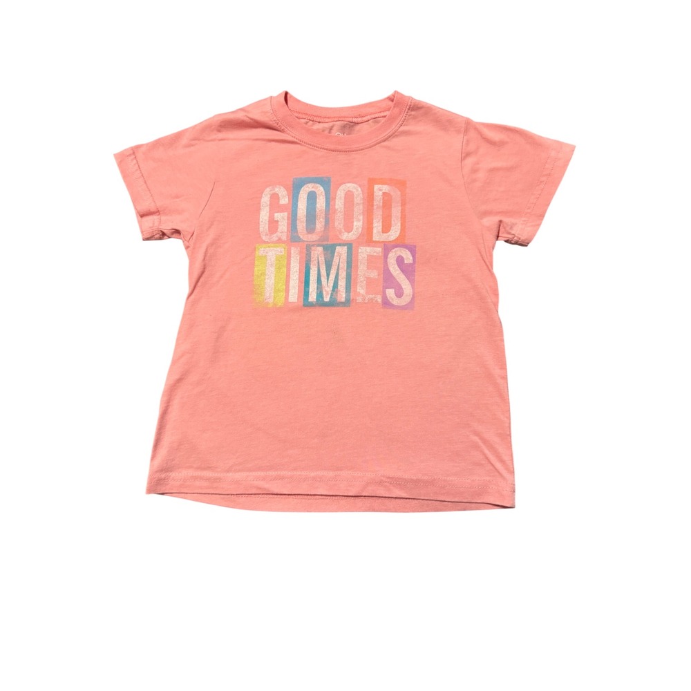 Chaser Causal 5T Pink Short Sleeve Crew Neck Shirt Tee Unisex Good‎ Times Retro